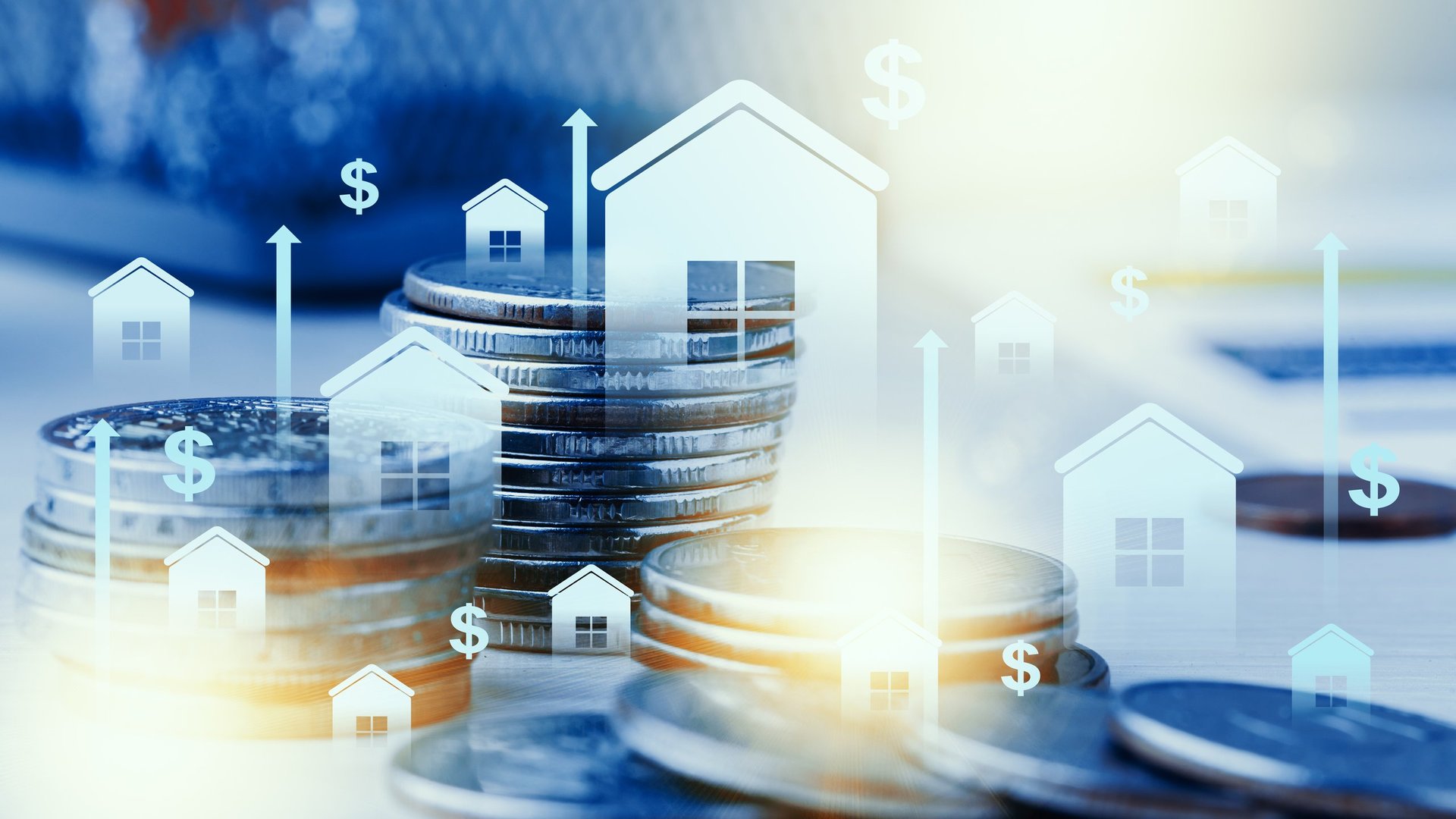 Real estate investment growth concept